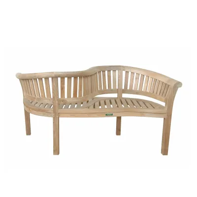 Outdoor Curve Love Seat 59"W 28"D 32"H