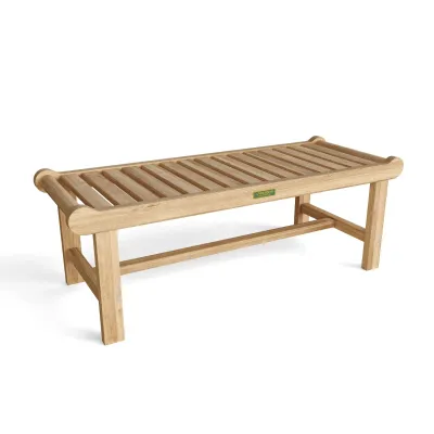 Cambridge 2-Seater Backless Bench