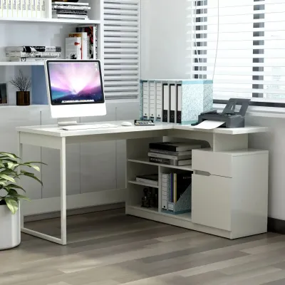 Lexi 55" L-Shaped Corner Desk