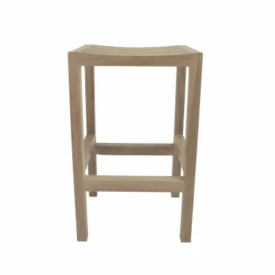 Outdoor New Montego Backless Bar Chair