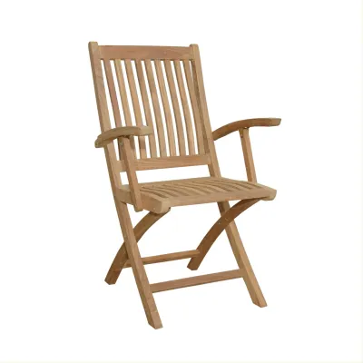 Outdoor Tropico Folding Armchair, Set Of 2