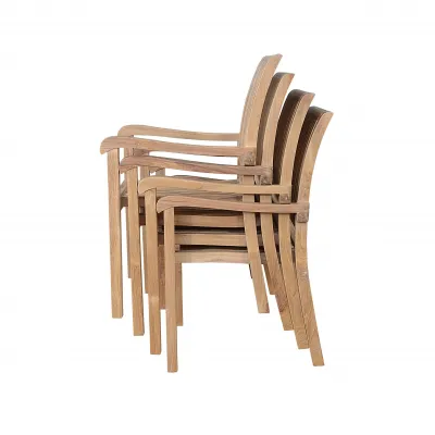 Aspen Stackable Armchair (Fully Built & 4 pcs in a box)