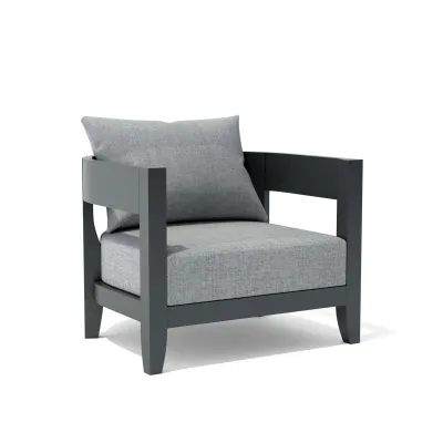 Outdoor Coronado Deep Seating Aluminum Armchair