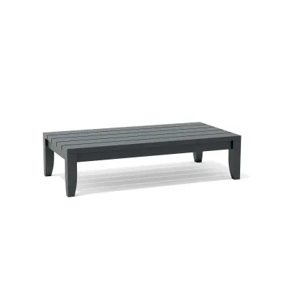 Outdoor Coronado Aluminum Rectangular Coffee Table