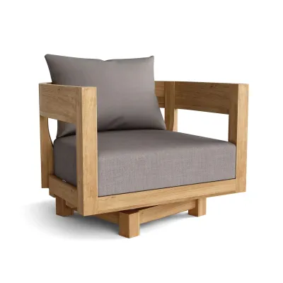 Outdoor Coronado Deep Seating Swivel Armchair