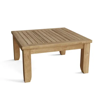 Outdoor Luxe Square Coffee Table