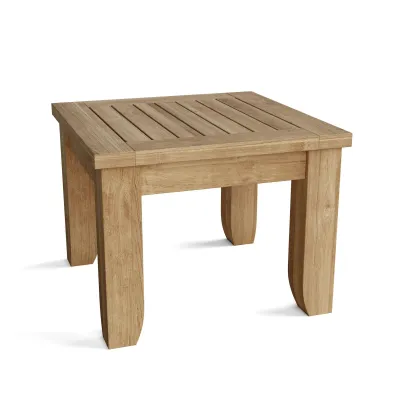 Outdoor Luxe Square Side Table
