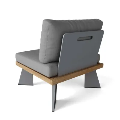 Outdoor Oxford Platform 1-Seater