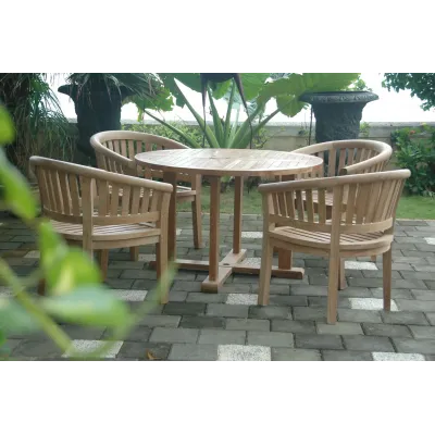Tosca 5-Piece Dining Table Set