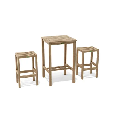 Avalon Montego 3-Piece Square Bar Set