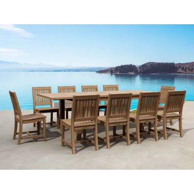 Bahama Rialto 11-Piece Rectangular Dining Set