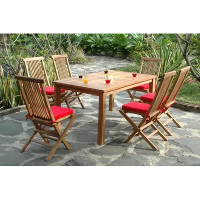 Outdoor Montage Bristol 7-Pieces Dining Set