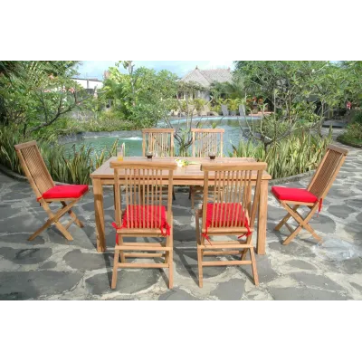 Outdoor Montage Bristol 7-Pieces Dining Set
