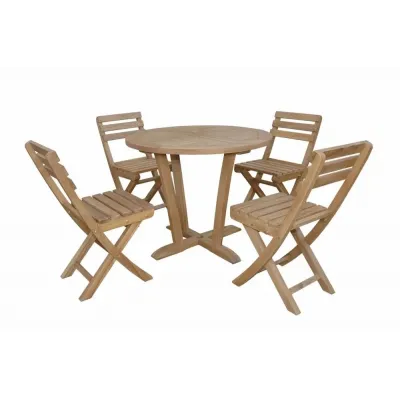 Outdoor Descanso Alabama 5-Pieces Bistro Set