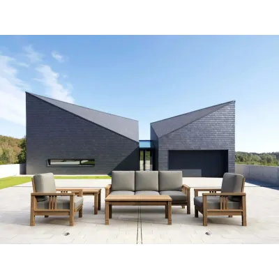 Outdoor Southbay Deep Seating 5-Pieces Conversation Set B