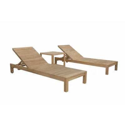 Outdoor South Bay Glenmore 3-Pieces Lounger Set