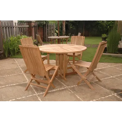 Butterfly Comfort 5-Piece Dining Set