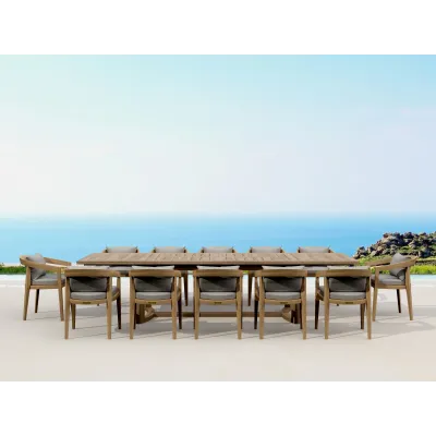 Toscana 13-Piece Extension Table Set (SET-367)