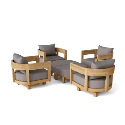 Outdoor Set-174 6-Pc Coronado Deep Seating Set