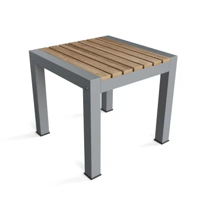 Outdoor Seville 20" Square Side Table