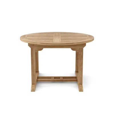 Bahama 71" Oval Extension Table Extra Thick Wood