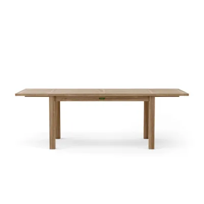 Bahama 95" Rectangular Table w/ Double Leaf Extensions