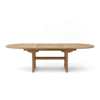Sahara 106" Oval Double Ext. Table