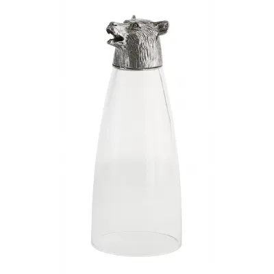 Bear Pilsner Glass 3" D x 7.25" H 16 oz