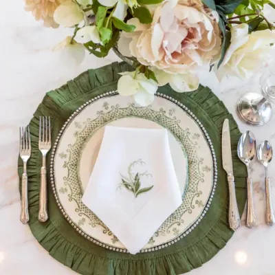 Burano Green Dinnerware