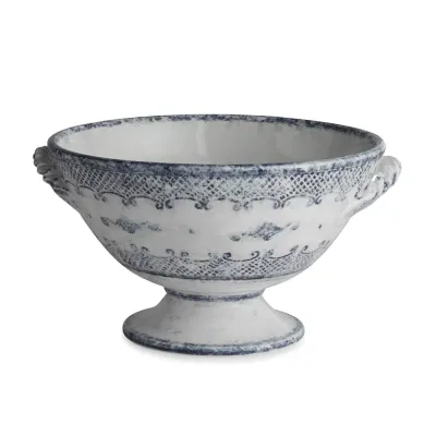 Burano Footed Bowl with Handles 13.25" D x 7.75" H