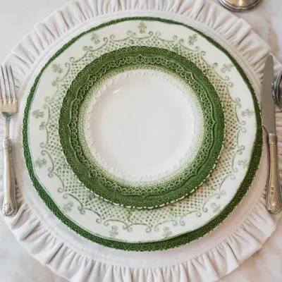 Finezza Green Salad & Dessert Plate