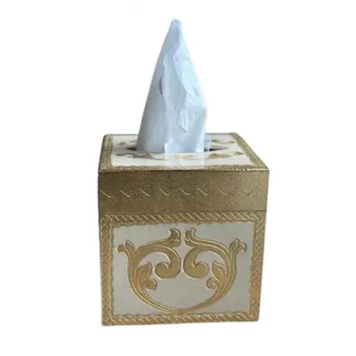 Florentino Baroque Wooden Tissue Box Cover