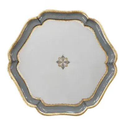 Florentino Baroque Villa Blue Wooden Tray 15"x15.5"