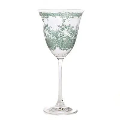 Giardino Forest Green Wine Glass