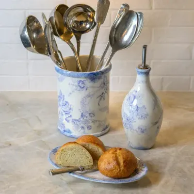 Giulietta Blue Utensil Holder