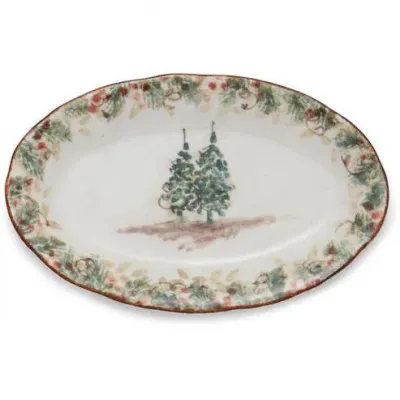 Natale Small Oval Dish 8.75" L x 5.5" W