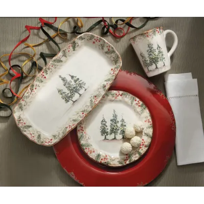 Natale Bread/Appetizer Plate