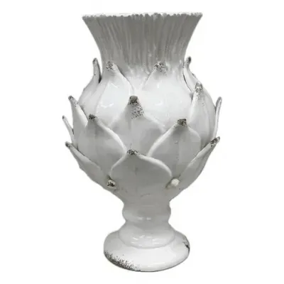 Scavo Harvest Antique White Urn