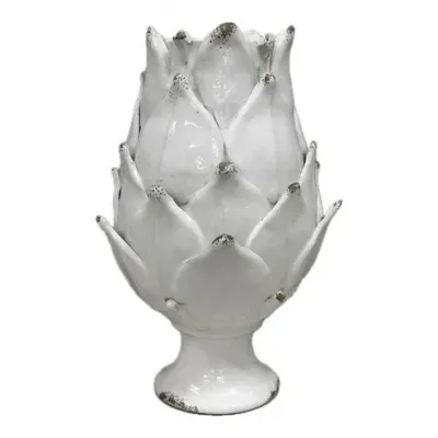 Scavo Harvest Antique White Vase