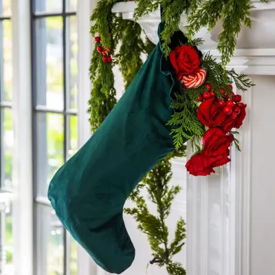Forest Green Stocking