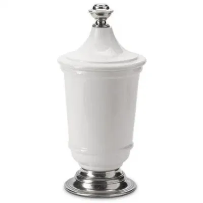 Tuscan Small Footed Canister 13" H x 5.5" D