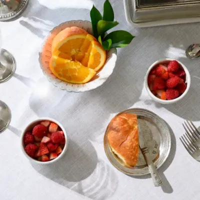 Vintage Bread / Canape plate