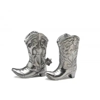 Western Cowboy Boot Salt and Pepper Set