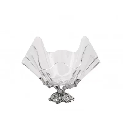 Grapevine Acrylic Bowl 14" Stand