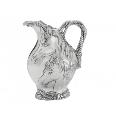 Equestrian Horse and Rope Pitcher