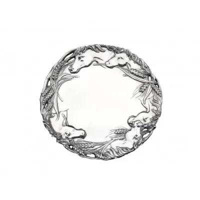 Equestrian Horse Round Tray 12"