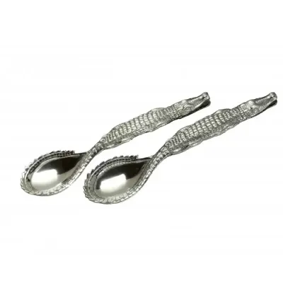 Alligator Figural Serving Set