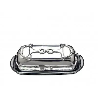 Equestrian Butter Dish