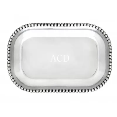 Engravable Beaded Catch All