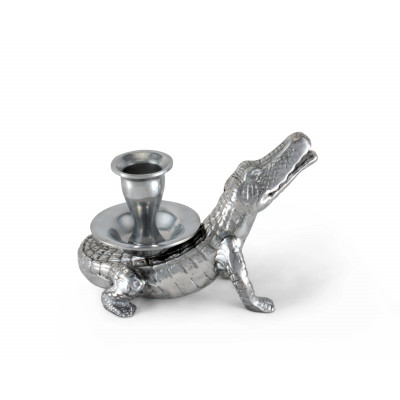 Alligator Candle Holder